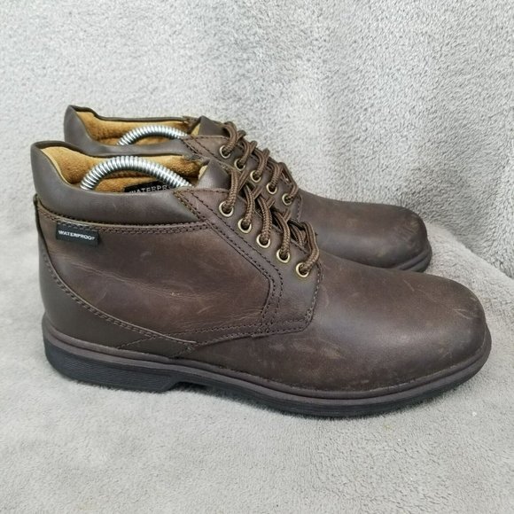 Nunn Bush Shoes Mens Size 8 Webb Lake Brown Waterproof Lace Up Casual Boots main image 9